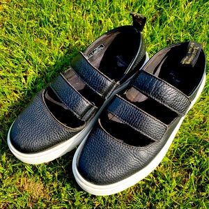 Dr. Martens Mae Double Strap 90s Leather Shoe
